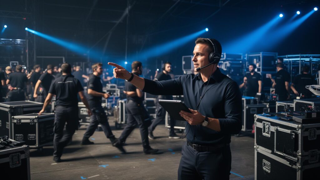 Planning, logistiek en management voor evenementen